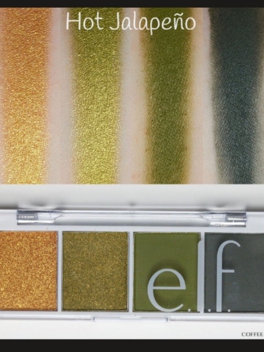 ELF Bite Size Eyeshadow Palette Duo - Cream & Sugar AND Hot Jalapeño - Picture 8 of 12